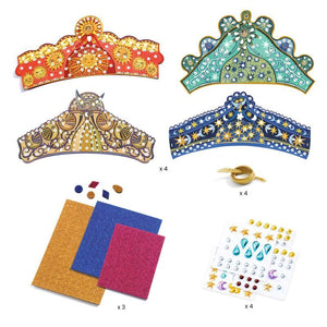 DJECO Do It Yourself Enchantresses Tiaras KIDS (5+ Yrs) - Zabecca Living