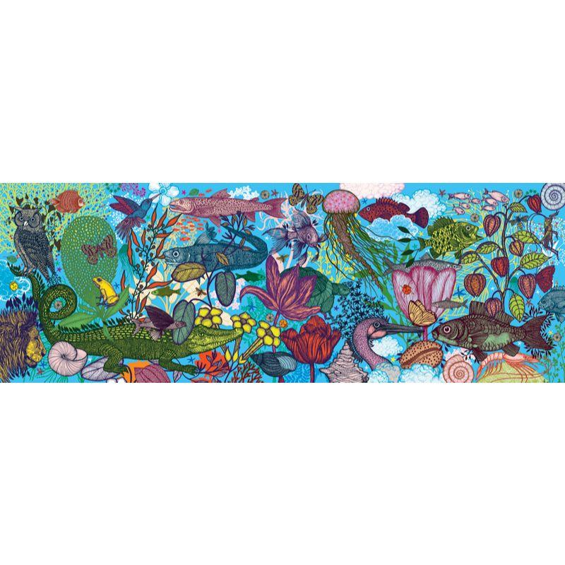 DJECO Land and Sea 1000pc Gallery Puzzle KIDS (5+ Yrs) - Zabecca Living