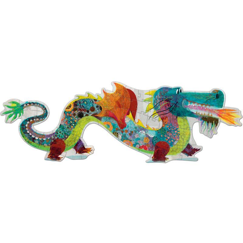 DJECO Leon The Dragon 58pc Giant Puzzle KIDS (5+ Yrs) - Zabecca Living