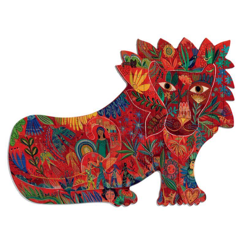 DJECO Lion 150pc Art Puzzle KIDS (5+ Yrs) - Zabecca Living