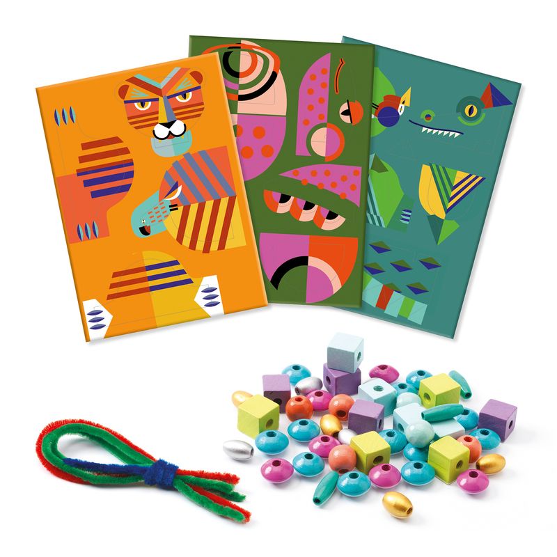 DJECO My Animals Threading PRE-SCHOOL (3-5 Yrs) - Zabecca Living