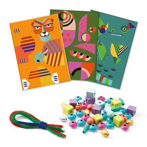 DJECO My Animals Threading PRE-SCHOOL (3-5 Yrs) - Zabecca Living