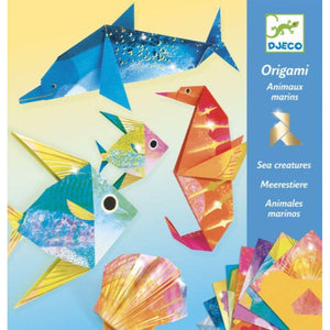 DJECO Origami - Sea Creature KIDS (5+ Yrs) - Zabecca Living