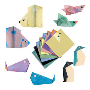 DJECO Polar Animals Origami KIDS (5+ Yrs) - Zabecca Living