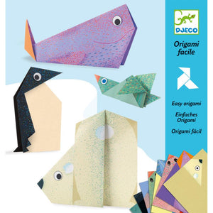 DJECO Polar Animals Origami KIDS (5+ Yrs) - Zabecca Living