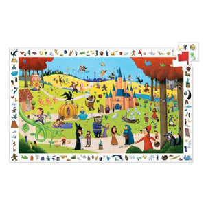 DJECO Tales 54pc Observation Puzzle PRE-SCHOOL (3-5 Yrs) - Zabecca Living