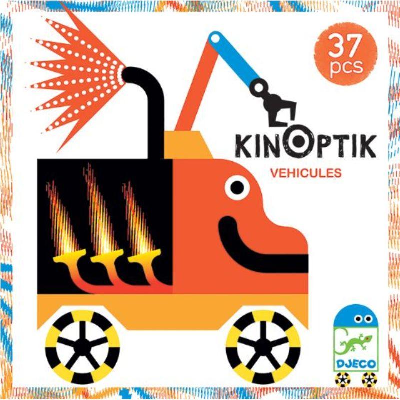 DJECO Wacky Vehicles Kinoptik Construction Set KIDS (5+ Yrs) - Zabecca Living