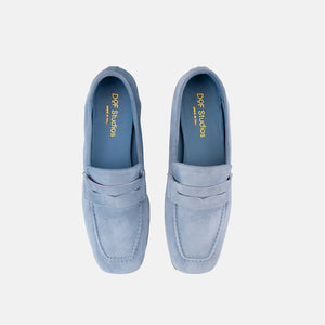 D.O.F Francesca Loafers - Azzuro Suede FOOTWEAR - Zabecca Living
