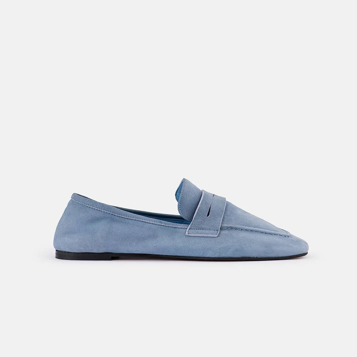 D.O.F Francesca Loafers - Azzuro Suede FOOTWEAR - Zabecca Living