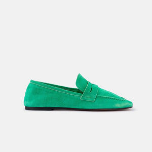 D.O.F Francesca Loafers - Emerald Suede FOOTWEAR - Zabecca Living