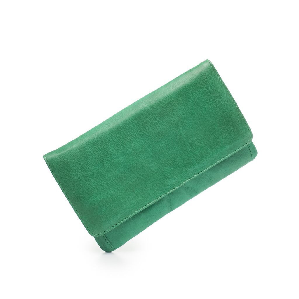 DUSKY ROBIN Sirena Purse - Green WALLET - Zabecca Living