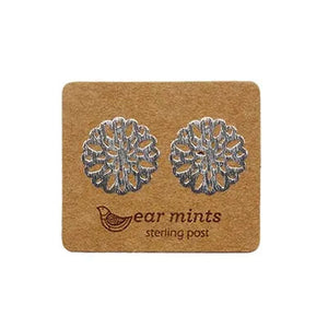 EAR MINTS Brushed Filigree Earrings Earrings - Zabecca Living