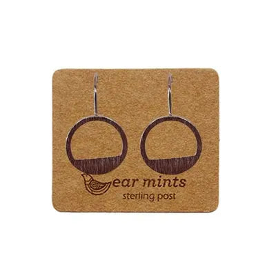 EAR MINTS Circle Drop FH Earrings Earrings - Zabecca Living