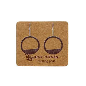 EAR MINTS Circle Drop FH Earrings Earrings - Zabecca Living