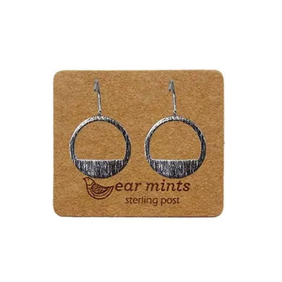 EAR MINTS Circle Drop FH Earrings Earrings - Zabecca Living