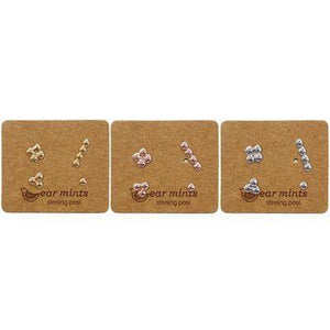 EAR MINTS Circle Set of 4 Earrings Earrings - Zabecca Living