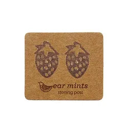 EAR MINTS Cut Out Strawberry Earring Earrings - Zabecca Living