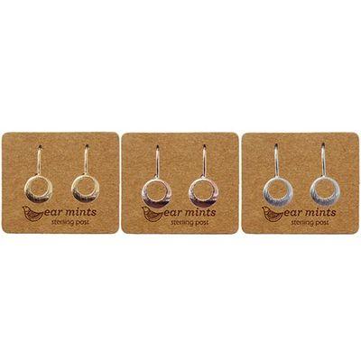 EAR MINTS Open Circle Hook Earrings Earrings - Zabecca Living