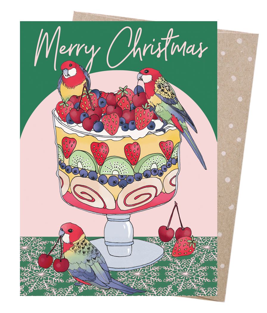 EARTH GREETINGS Christmas Card - Christmas Feast Christmas Card - Zabecca Living