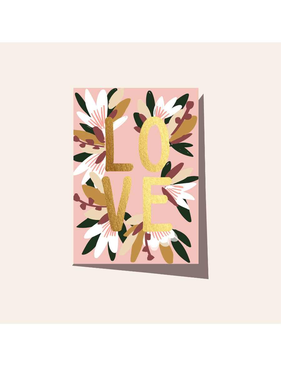 ELM PAPER Greeting Card - Love Flower Mother's Day Card - Zabecca Living