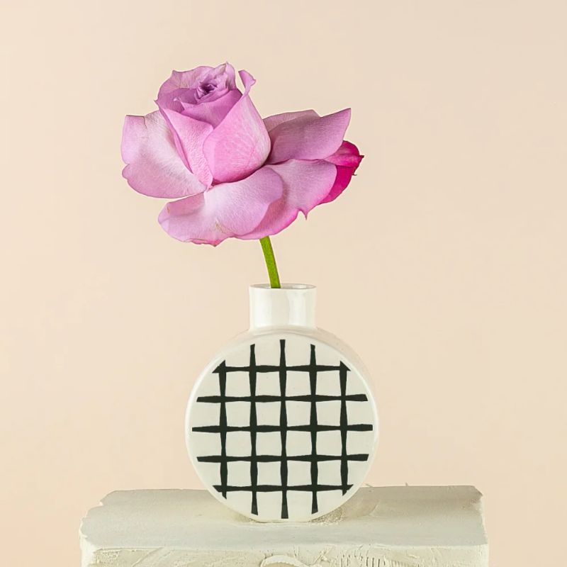 ERIN LIGHTFOOT Bud Vase - Shibori VASE - Zabecca Living