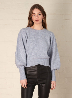 ESMAEE Arctic Jumper - Blue Marle Jumpers + Knitwear - Zabecca Living