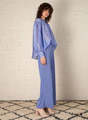 ESMAEE Cannes Blouse - Cornflower Shirts & Blouses - Zabecca Living