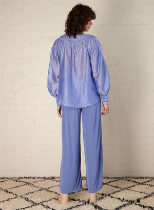 ESMAEE Cannes Blouse - Cornflower Shirts & Blouses - Zabecca Living