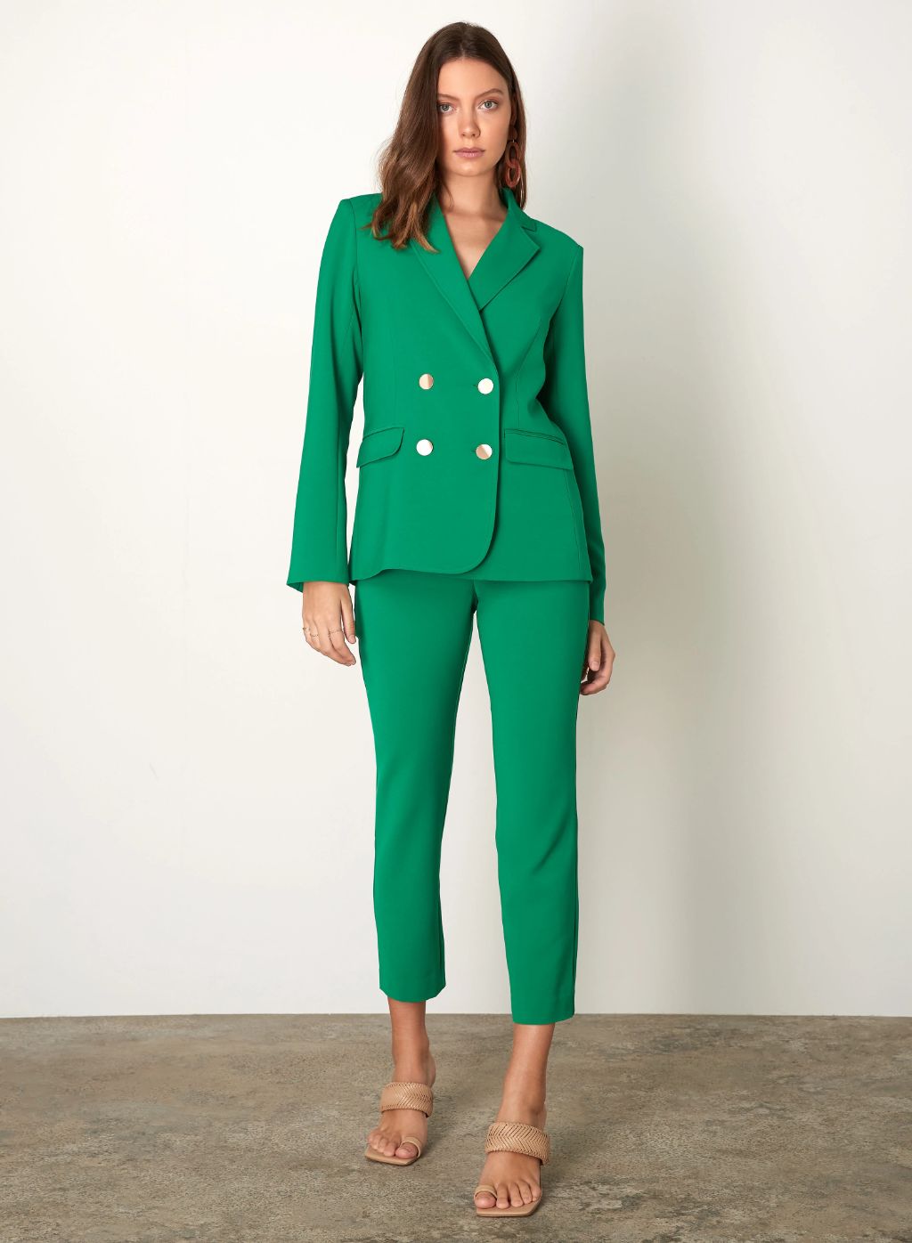 ESMAEE Dawson Blazer - Emerald JACKET - Zabecca Living