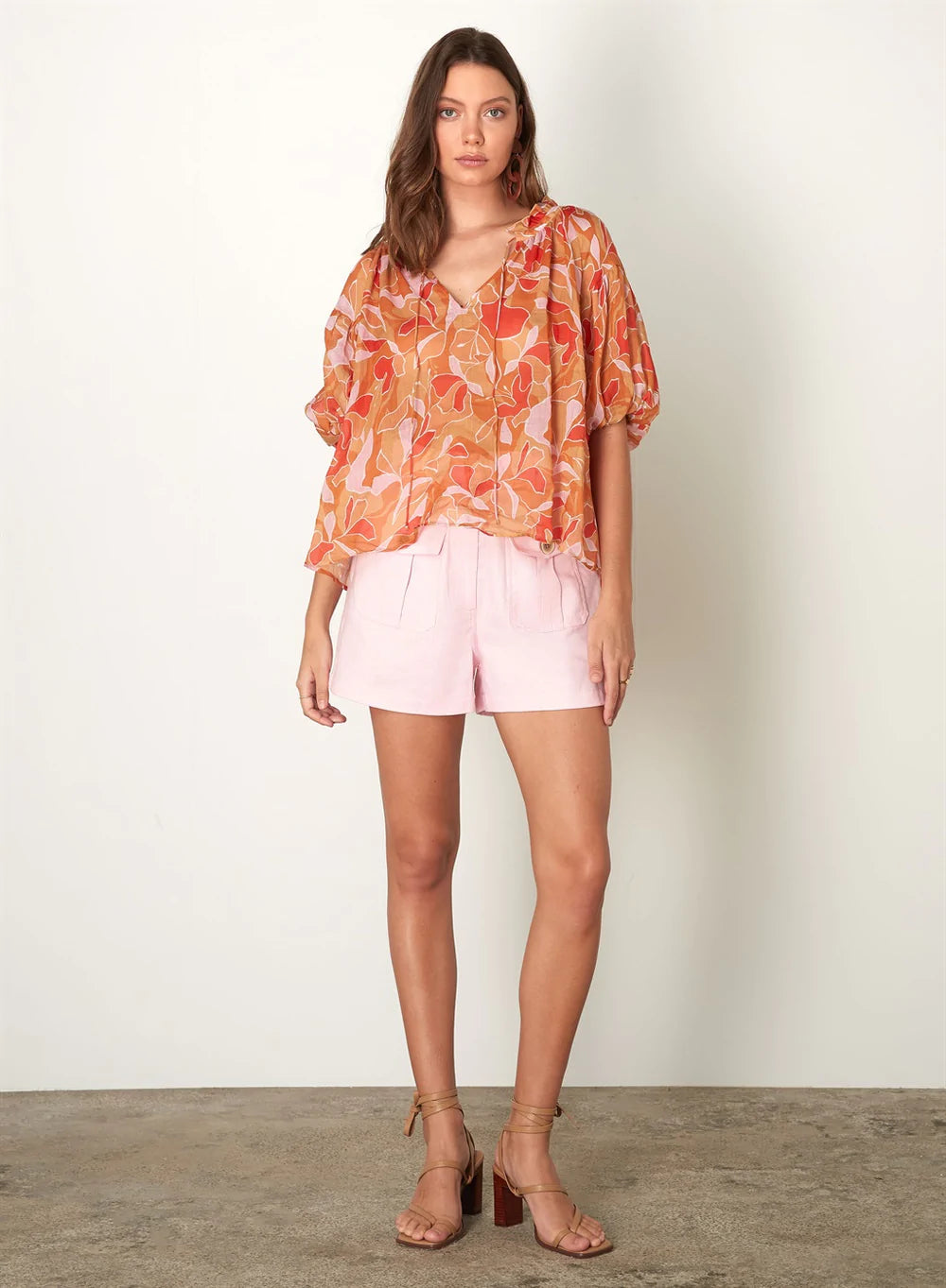 ESMAEE Desert Hideaway Blouse - Sunset Shirts & Blouses - Zabecca Living