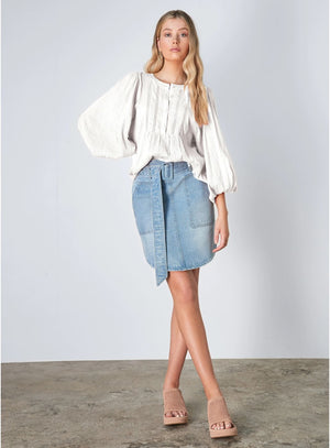 ESMAEE Dune Blouse - Coconut Shirts & Blouses - Zabecca Living