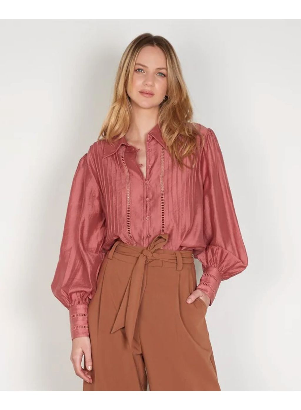 ESMAEE Mara Shirt - Berry Shirts & Blouses - Zabecca Living