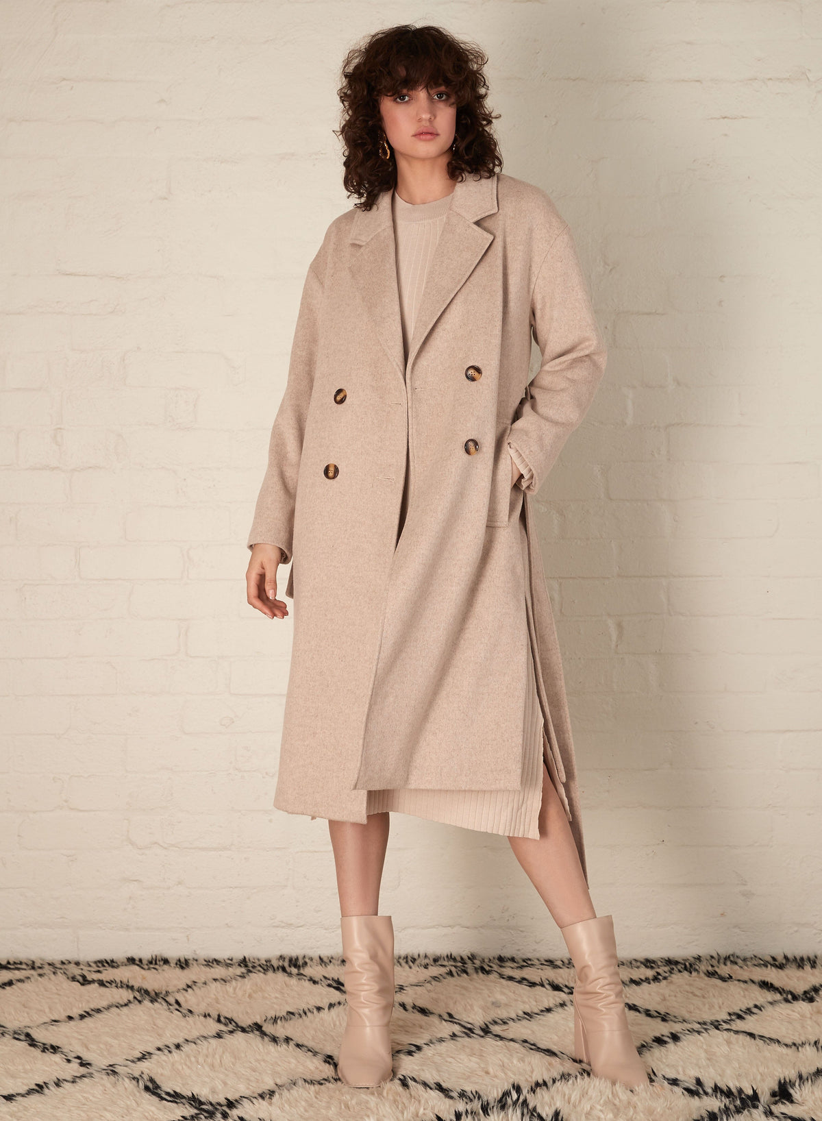 ESMAEE Maverick Coat - Natural JACKET - Zabecca Living