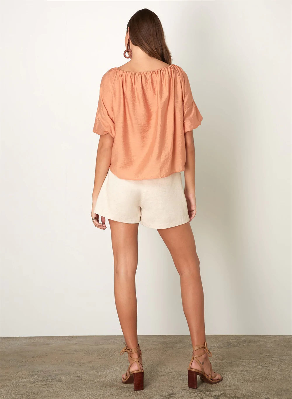 ESMAEE Twin Palms Blouse Shirts & Blouses - Zabecca Living