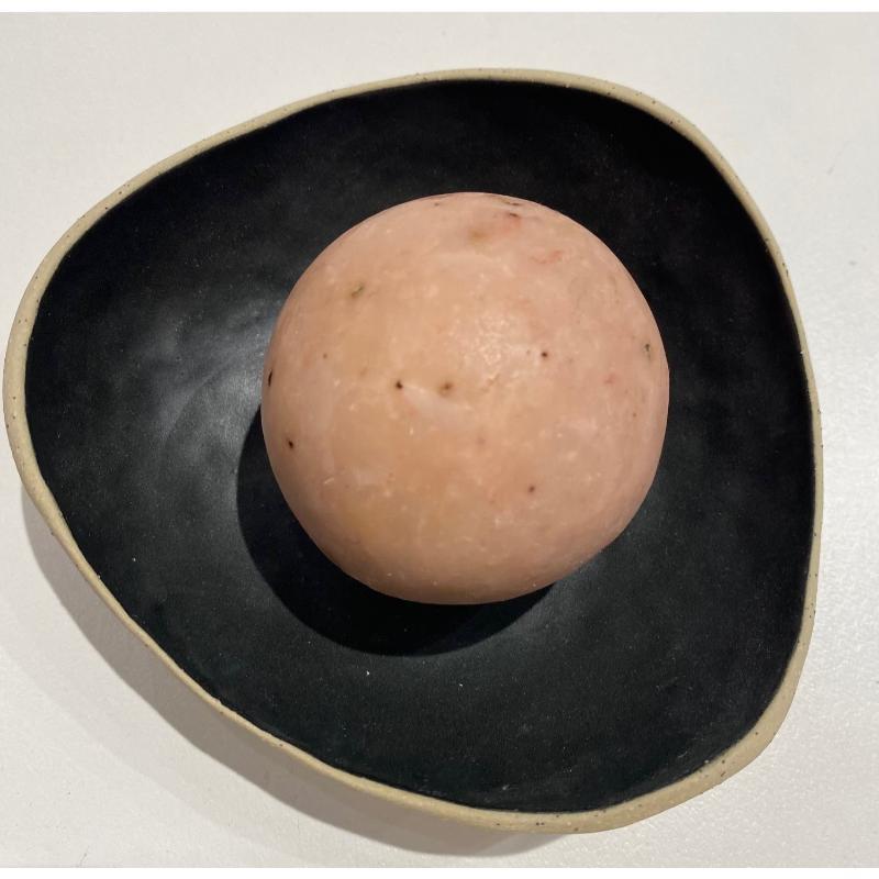 FLORENCE & MYRTLE Handrolled Soap Ball - Red Clay SOAP - Zabecca Living