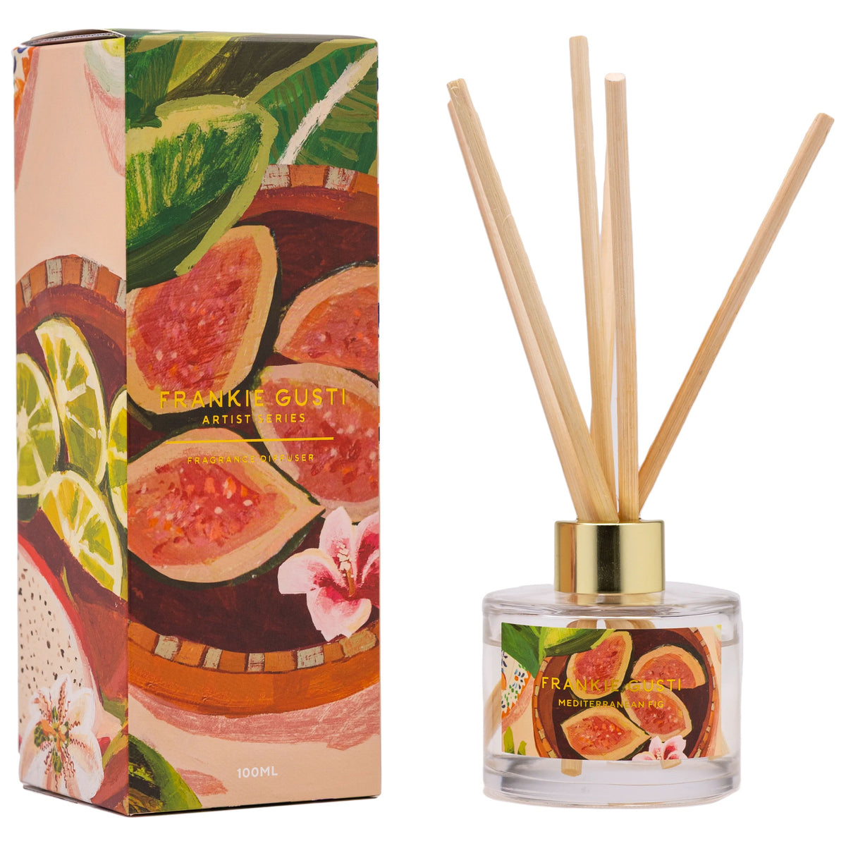 FRANKI GUSTI Artist Series Diffuser - Mediterranean Fig DIFFUSER - Zabecca Living