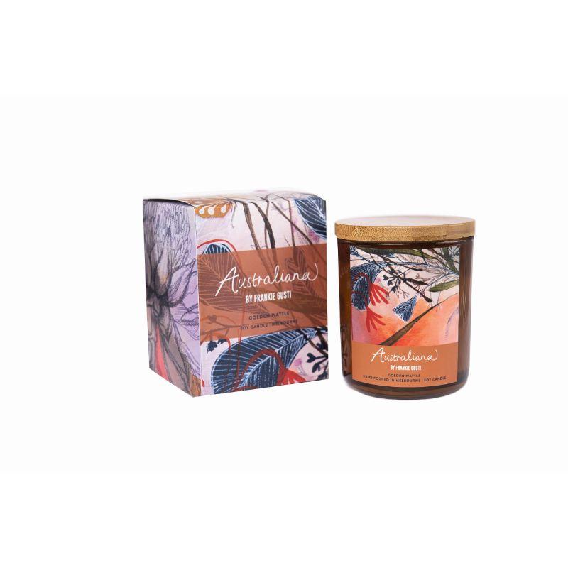 FRANKI GUSTI Australiana Collection - Golden Wattle CANDLE - Zabecca Living
