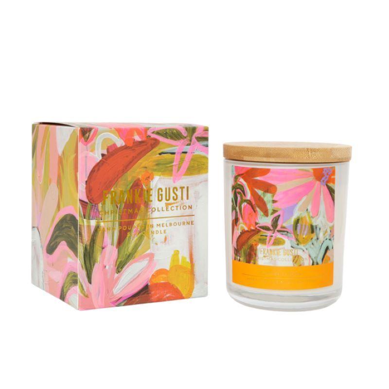 FRANKI GUSTI Christmas Artist Series - Summer Sangria CANDLE - Zabecca Living