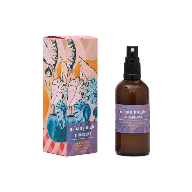 FRANKI GUSTI Urban Jungle Room Mist - Chamomile Grapefruit Room Spray - Zabecca Living