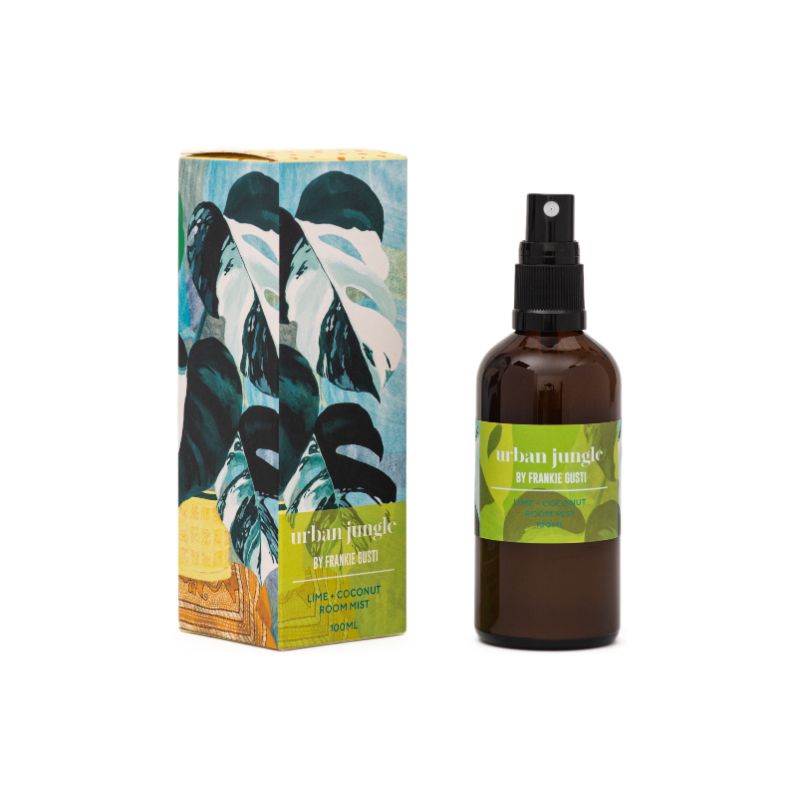 FRANKI GUSTI Urban Jungle Room Mist - Lime + Coconut Room Spray - Zabecca Living