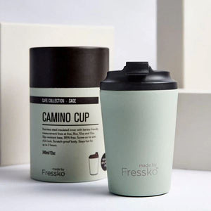 FRESSKO Camino Reusable Cup 12oz - Sage COFFEE, TEA & DRINKS - Zabecca Living