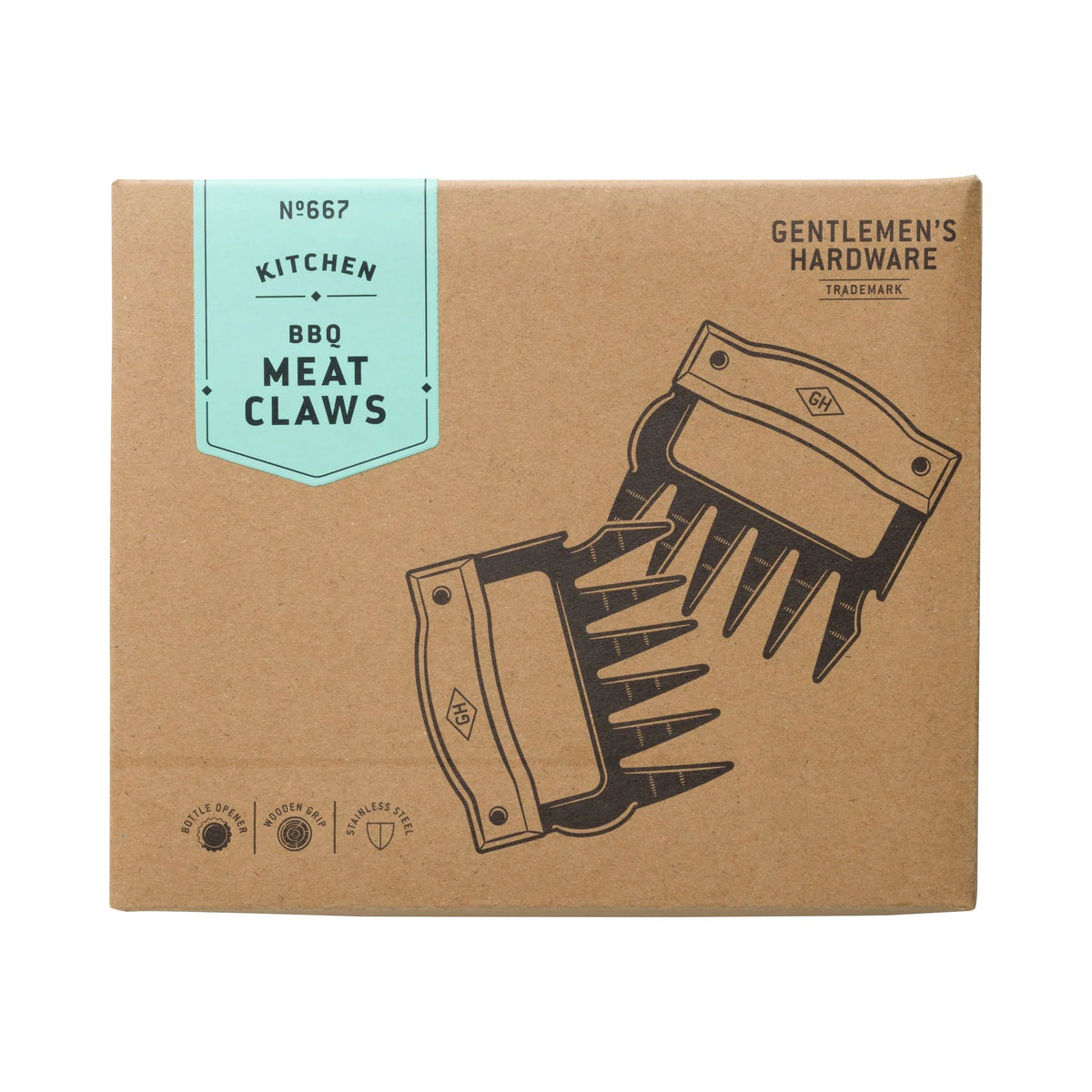 GENTLEMEN'S HARDWARE BBQ Meat Claws MENS KITCHEN - Zabecca Living