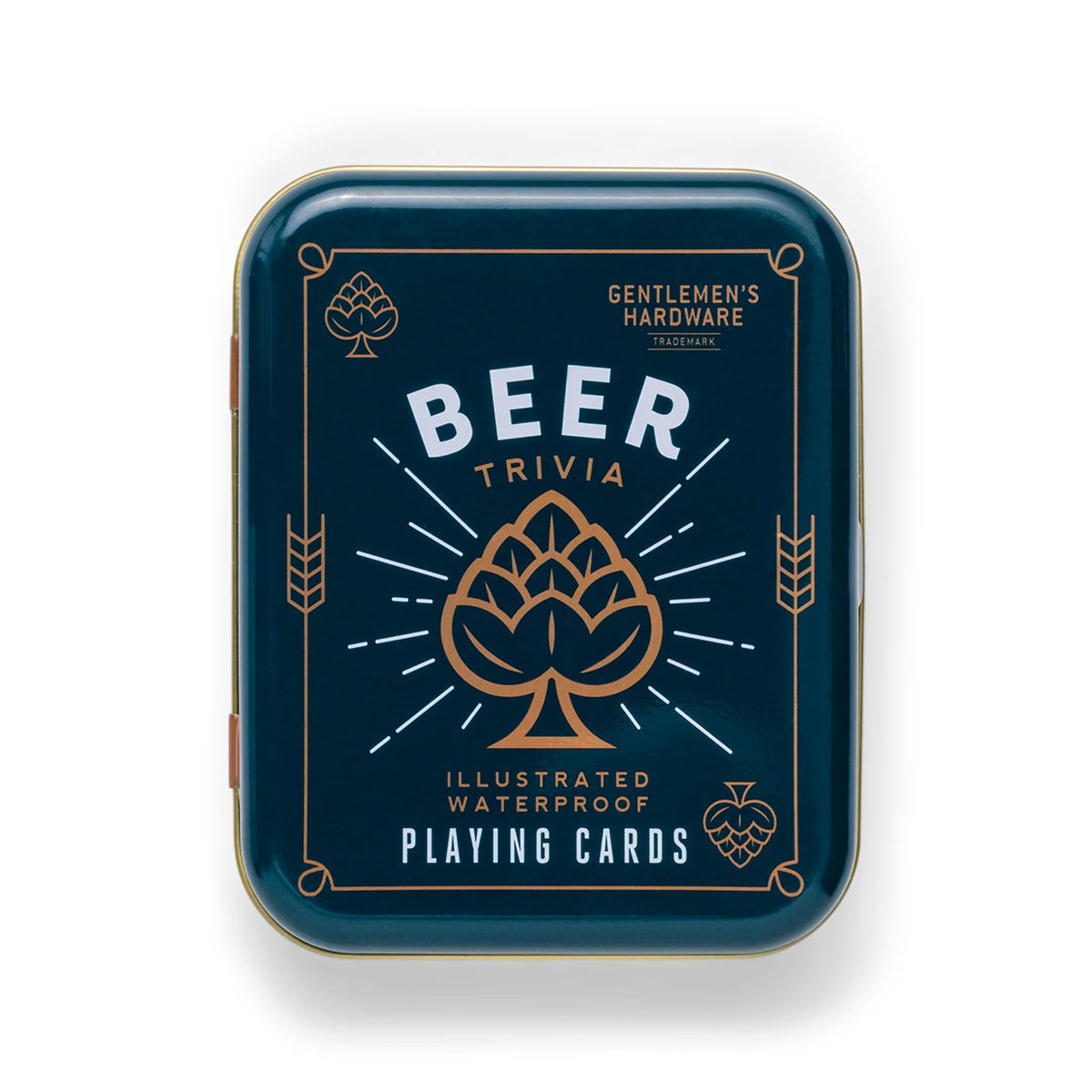 GENTLEMEN'S HARDWARE Beer Waterproof Playing Cards GAME - Zabecca Living