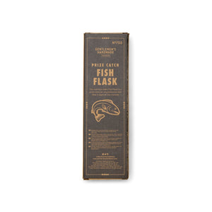 GENTLEMEN'S HARDWARE Fish Hip Flask DRINKWARE - Zabecca Living