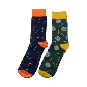 GENTLEMEN'S HARDWARE Golf Socks - Set of 2 MENS SOCKS - Zabecca Living