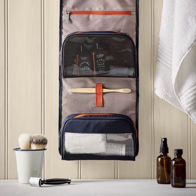GENTLEMEN'S HARDWARE Weekender Dopp Kit Roll Organisers - Zabecca Living