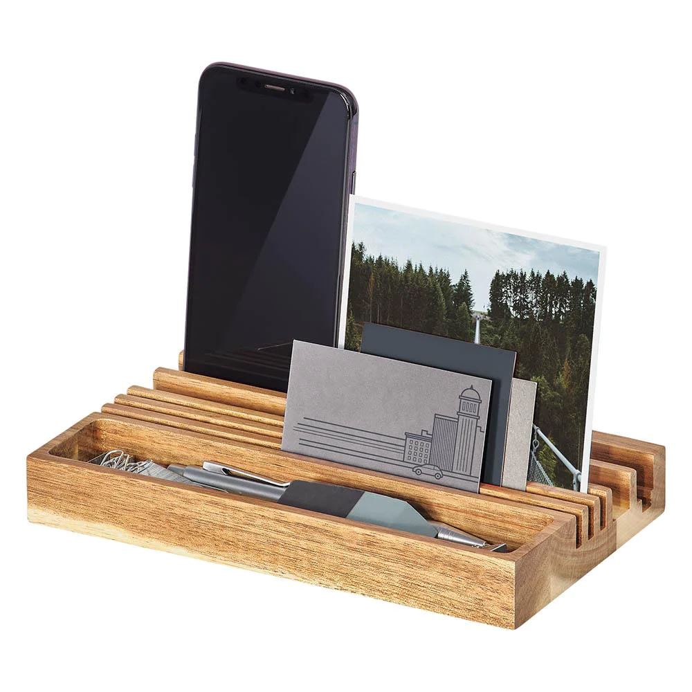 GENTLEMEN'S HARDWARE Wooden Desk Organiser Organisers - Zabecca Living