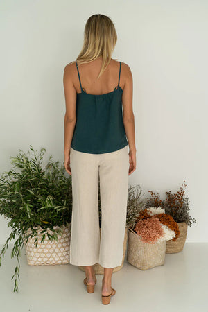HUMIDITY LIFESTYLE Belize Pant - Natural WOMENS PANTS - Zabecca Living