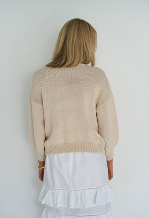 HUMIDITY LIFESTYLE Bloom Cardi - Natural Cardigan - Zabecca Living