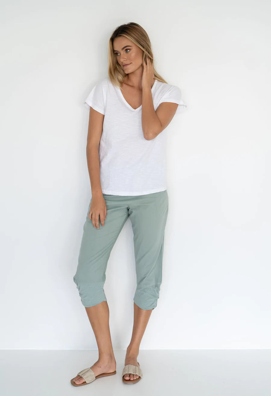 HUMIDITY LIFESTYLE Castaway Pants - Fern WOMENS PANTS - Zabecca Living